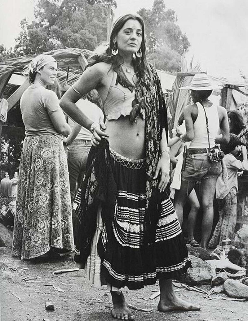 Парад хипповской моды на фестивале Вудсток, 1969 год