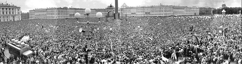 Какими были Ленинград и Санкт-Петербург в 1991 году?