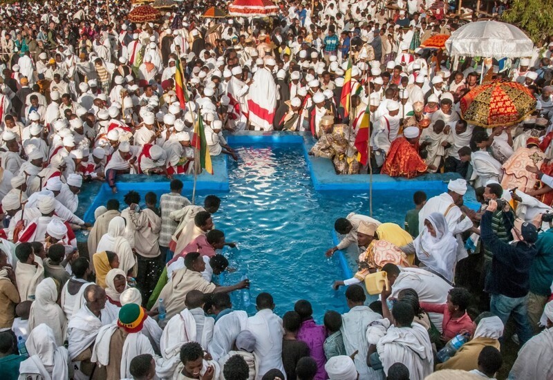 Праздник крещения (Тимкат) – Эфиопия 