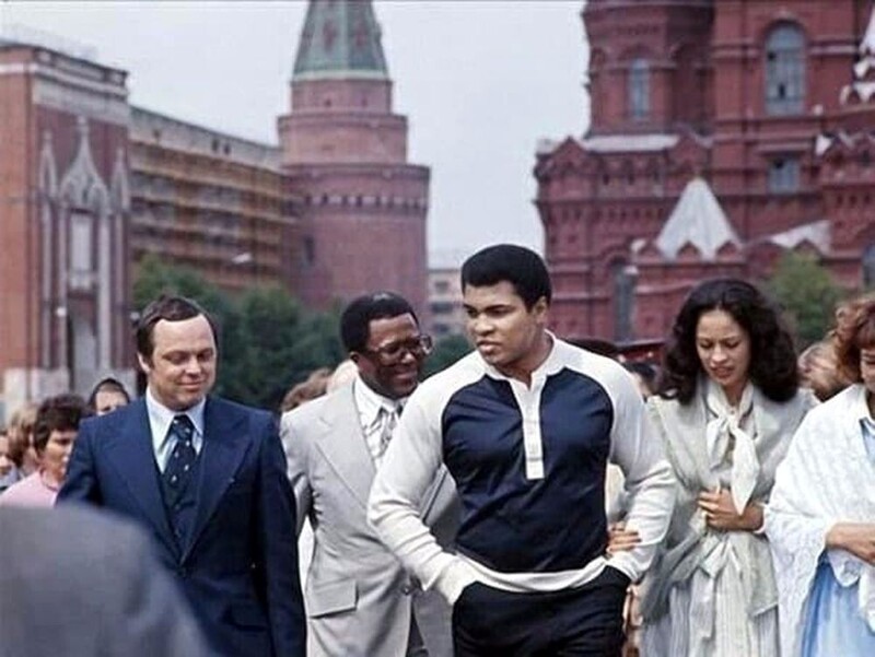 Мохаммед Али в Москве 1978 год