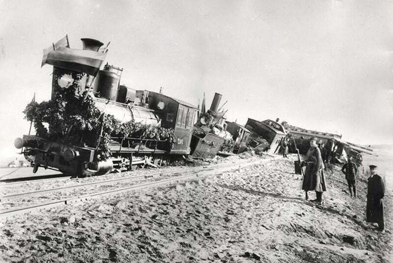 Крушение императорского поезда под Харьковом. 1888 год