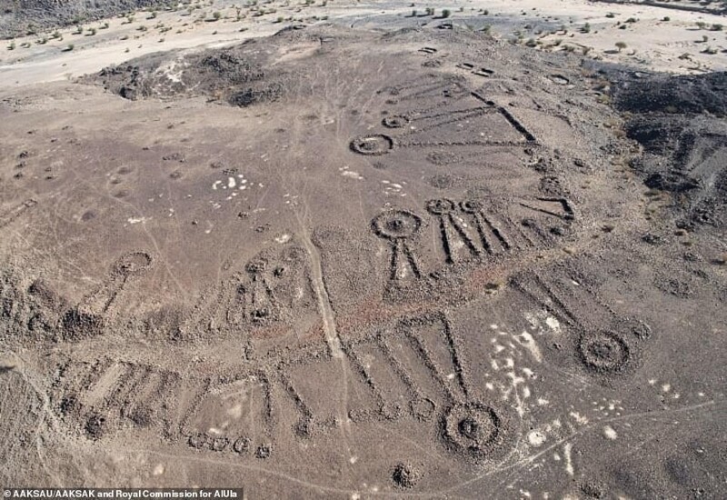В Саудовской Аравии нашли 4500-летние аллеи с гробницами