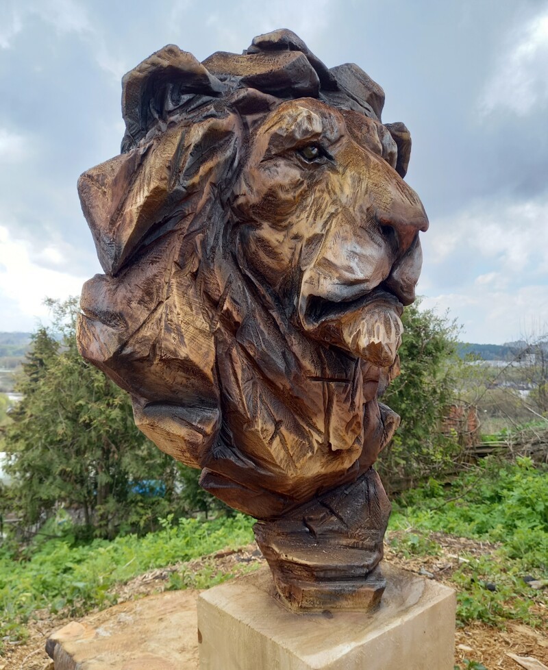 Деревянная скульптура. Резьба по дереву бензопилой