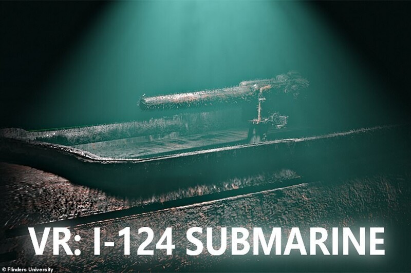 Виртуальное исследование японской подлодки, которая затонула в 1942 году