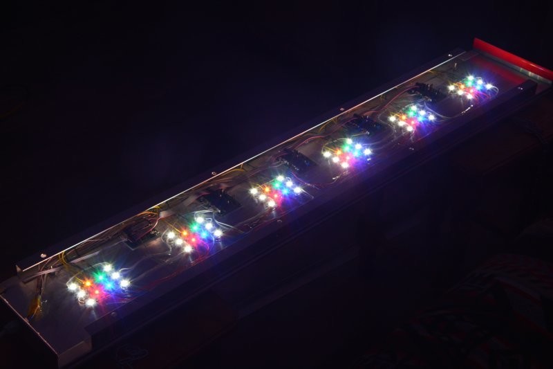 LED свет для аквариума своими руками