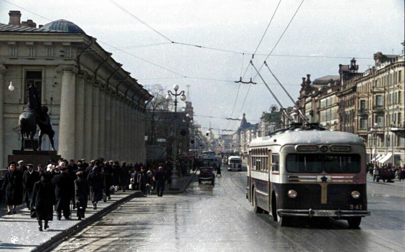 Аничков дворец, 1953 год.