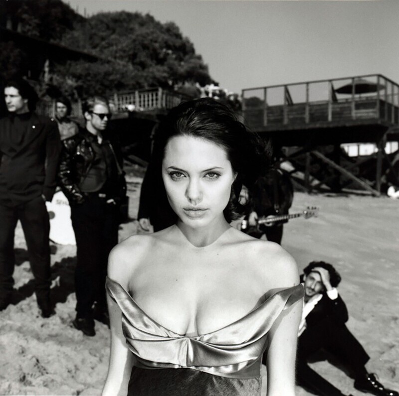 Анджелина Джоли для Vogue в 1993 году