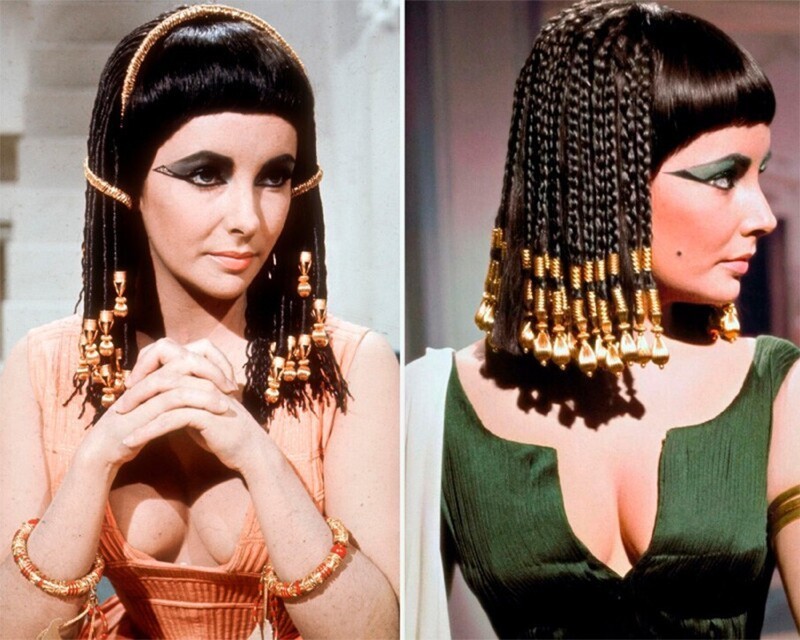 Элизабет Тейлор в роли Клеопатры, 1961 год