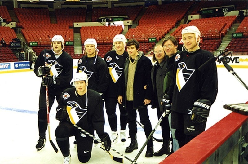 Сцена с хоккеистами снималась прямо на тренировке "Питтсбурга"