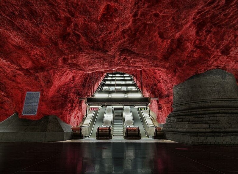 Станция Rådhuset, Стокгольм, Швеция