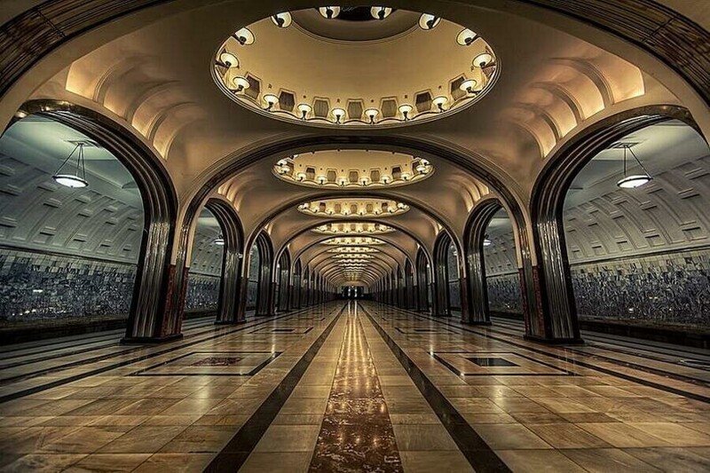Станция Маяковская, Москва