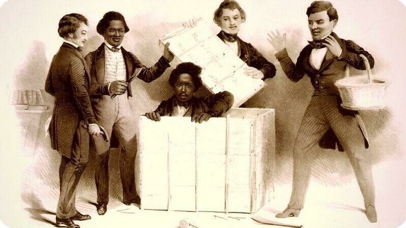 9. В 1849 году в США раб по имени Генри Браун залез в ящик и отправил себя по почте в штат, где рабство было признано незаконным. Когда он вылез из коробки, то был свободным человеком