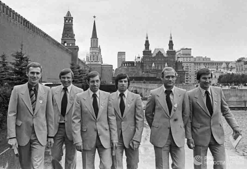 Хоккеисты сборной СССР. 1977 год