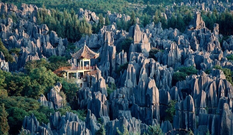 Каменный лес Юньнань, Китай