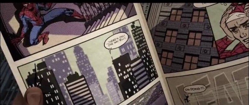 В фильме "Человек-паук: Через вселенные" (2018) в комиксах тайную личность Человека-паука зовут Билли , а не Питер - потому что Питер Паркер на самом деле Человек-паук, и его личность все еще остается тайной