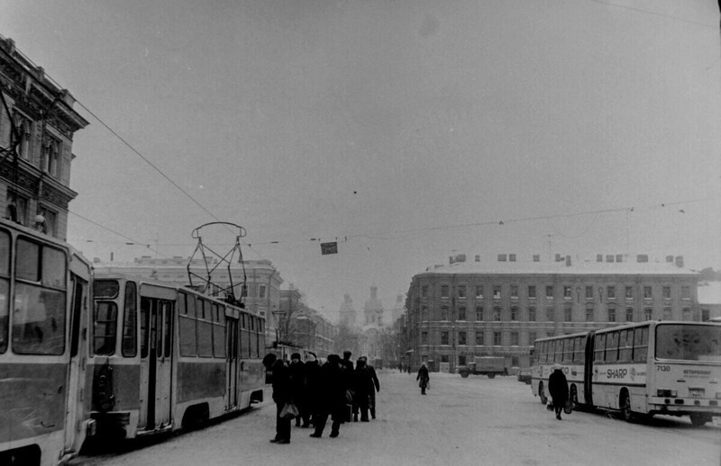 Каким был Санкт-Петербург в 1993 году? (подборка старых фотографий)