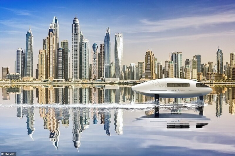 В Дубае построят летающий реактивный катер
