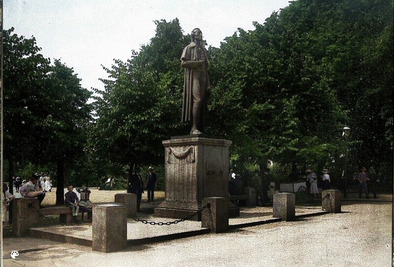 Памятник Шиллеру. 1912 год.