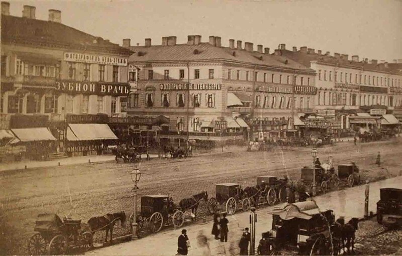 Невский проспект. Санкт-Петербург. 1800 - е