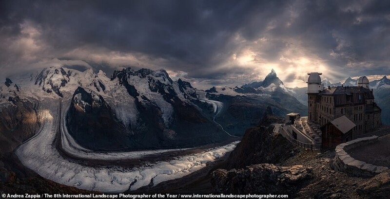 Ледник Горнер в Швейцарии. Фотограф Andrea Zappia