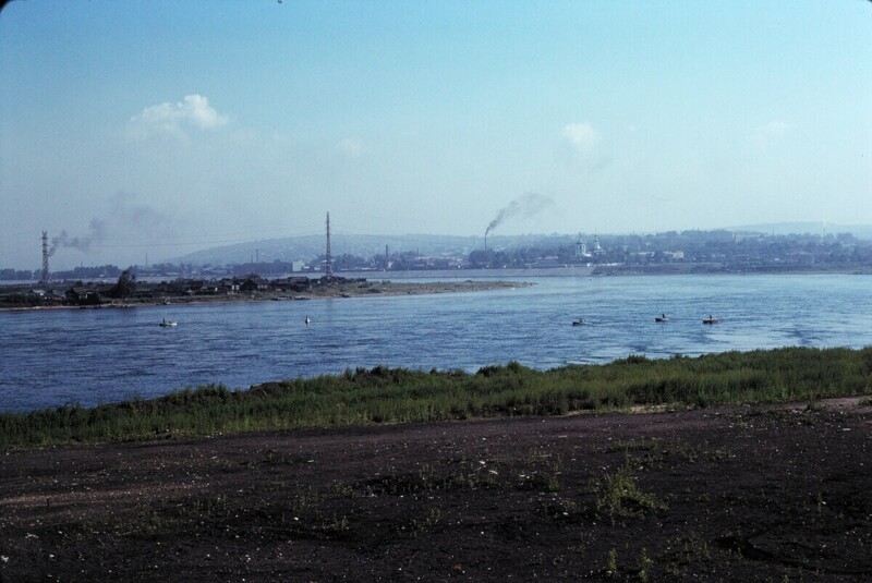 Река Ангара, Иркутск.