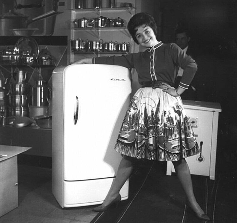 Холодильник Ока. Реклама 1960 года