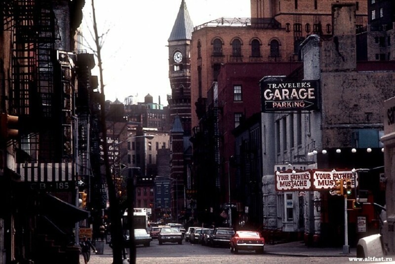 Уличные пейзажи Нью-Йорка 1970-х годов