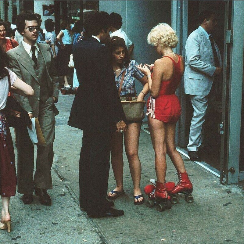 Уличные пейзажи Нью-Йорка 1970-х годов