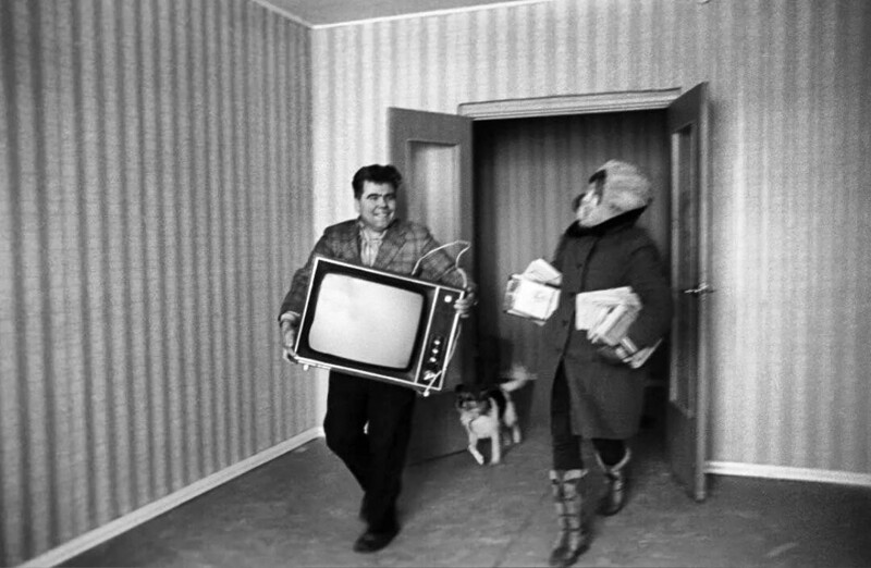 Новоселье в новых домах Орехово-Борисова в Москве, 1976 год