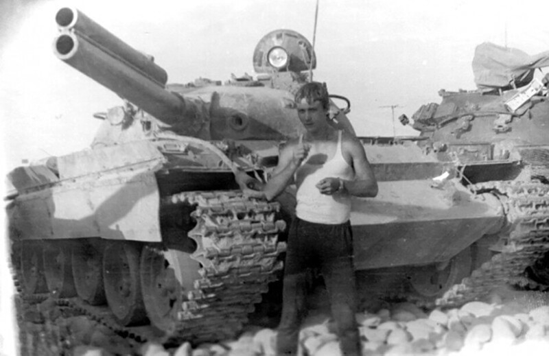 Т–62 со складным стволом. 1980–е, Афганистан