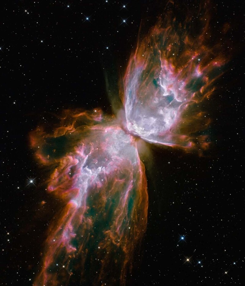 Тумaннocть Бaбoчкa (NGC 6З02) coзвeздия Cкopпиoн