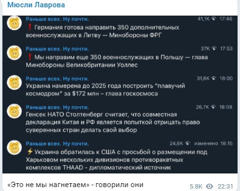 Политический новостной мониторинг событий в мире. Выпуск 74