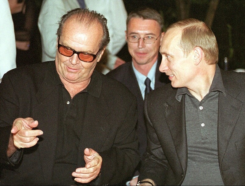 Как Джек Николсон, Владимир Путин и Дапкунайте веселились на даче у Михалкова