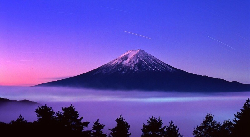 Последнее извержение вулкана Фудзи случилось 100 лет назад