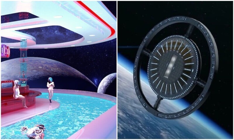 Как будут выглядеть отели в космосе: 5 любопытных идей