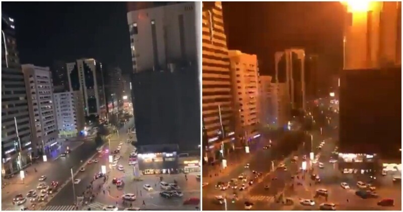 В отеле в Абу-Даби прогремело два взрыва