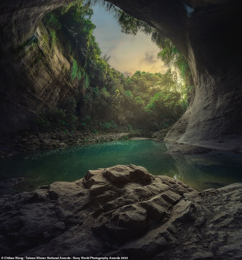 Пещера на Тайване. Фотограф Chihao Wang
