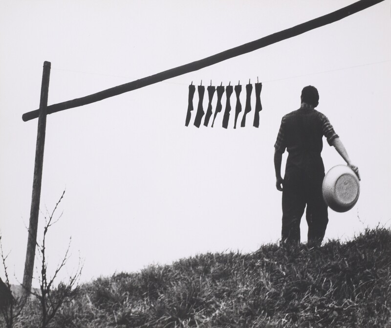  Большая стирка. Фотограф Франтишек Досталь. Чехия. 1964 год