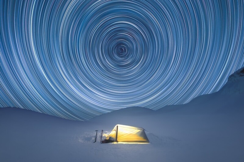 Горный базовый лагерь, Ларрин Рэй (Новая Зеландия). Фотограф года в категории "Ночной пейзаж"