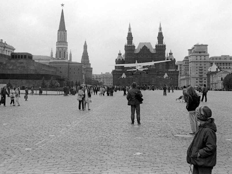 Матиас Руст над Красной площадью, Москва 1987 год