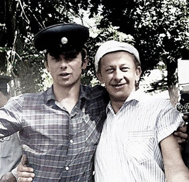 Актеры Олег Даль и Евгений Евстигнеев, 1968 год