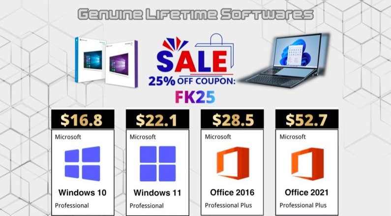 Большая распродажа ОС и важного софта со скидками до 91%. Windows 10 с пожизненной лицензией за $16, Windows 11 за $22