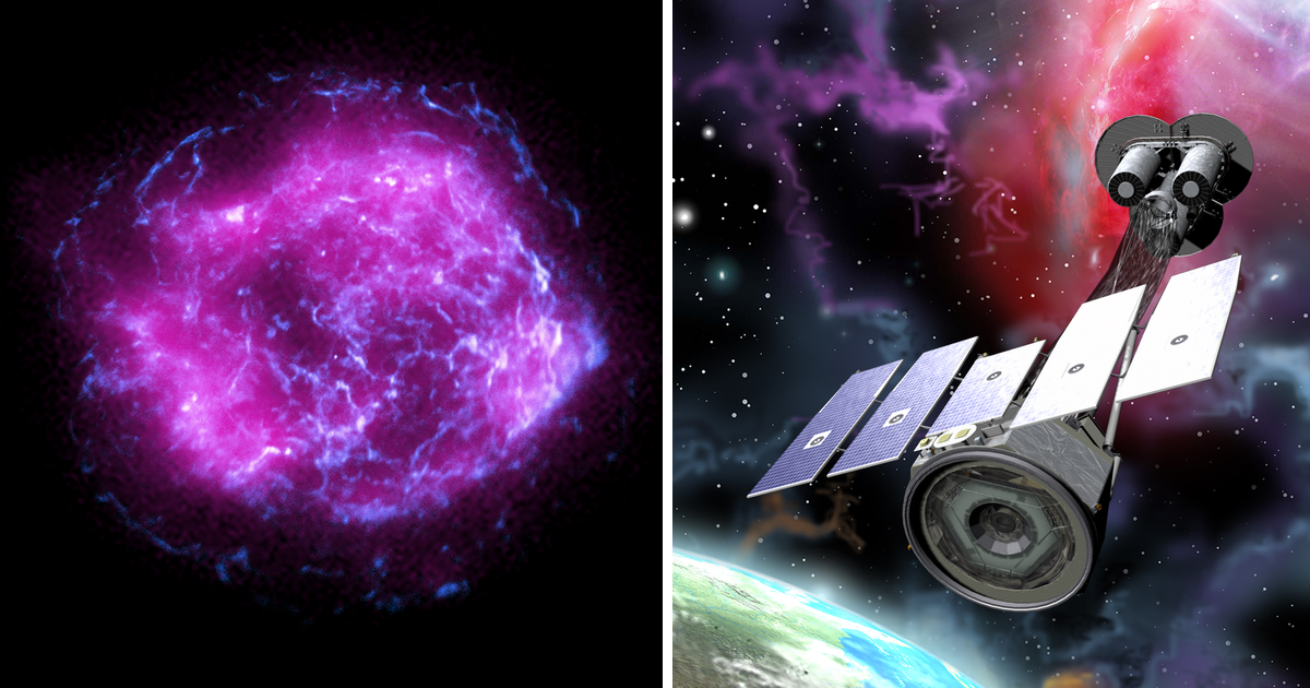 Новый космический телескоп NASA прислал первый снимок остатка сверхновой