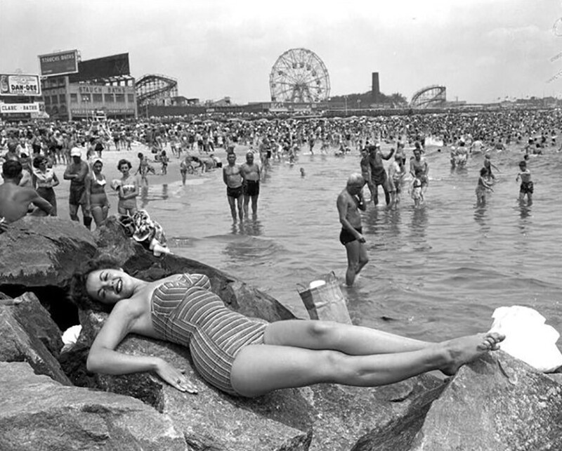 Кони-Айленд (Бруклин), 1954 год