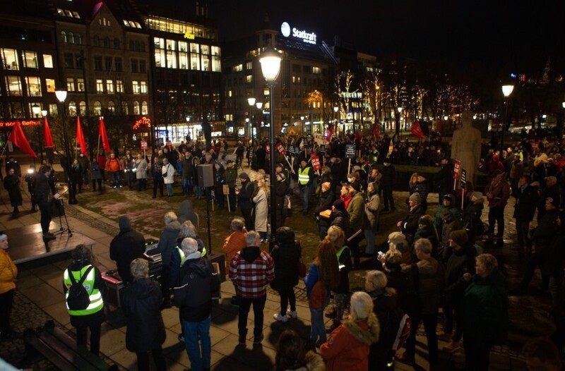 Зачем митингуют норвежские пенсионеры?