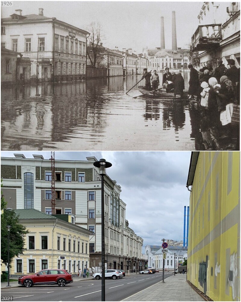 Старые фото якиманская набережная