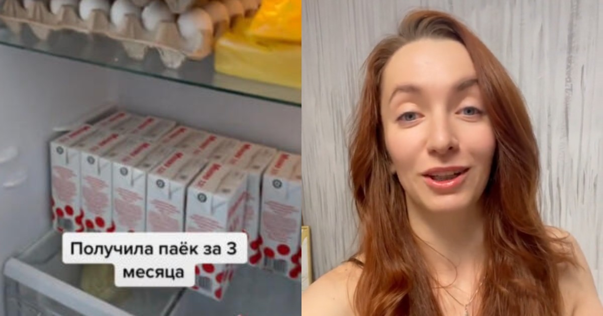 Жена военного с Сахалина показала продуктовый паёк и разозлила россиян