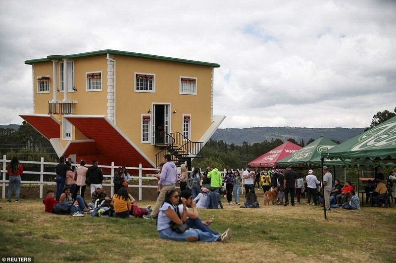 Перевёрнутый дом Casa Loca — новая достопримечательность Колумбии
