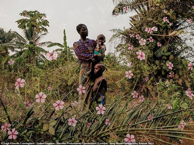 Портрет семьи из провинции Восточное Касаи, Конго. Фотограф Hugh Kinsella Cunningham