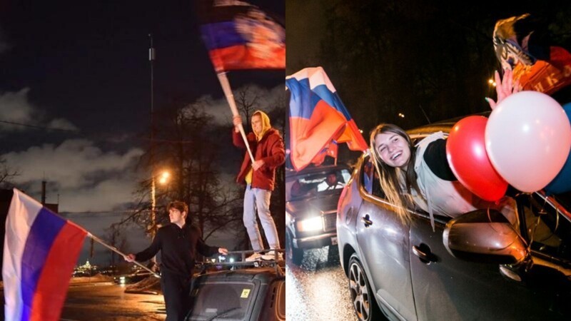 "Мы своих не бросаем": в Москве прошёл автопробег в поддержку ДНР и ЛНР